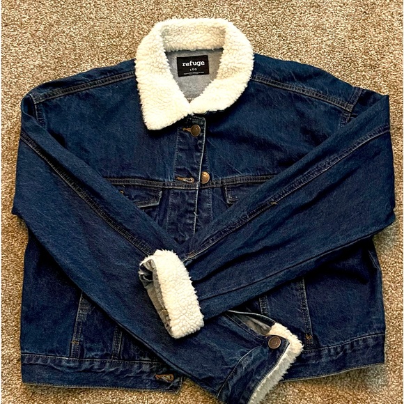 refuge Jackets & Blazers - Jean jacket blue